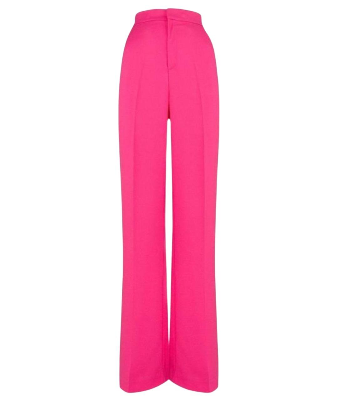 THE ANDAMANE Розовые прямые брюки, фото 1