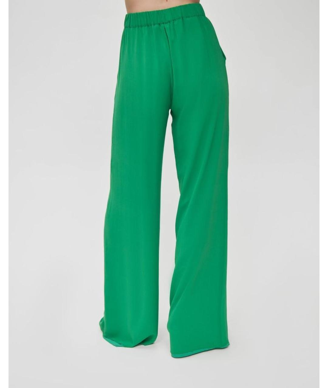 THE ANDAMANE Зеленые брюки широкие, фото 5
