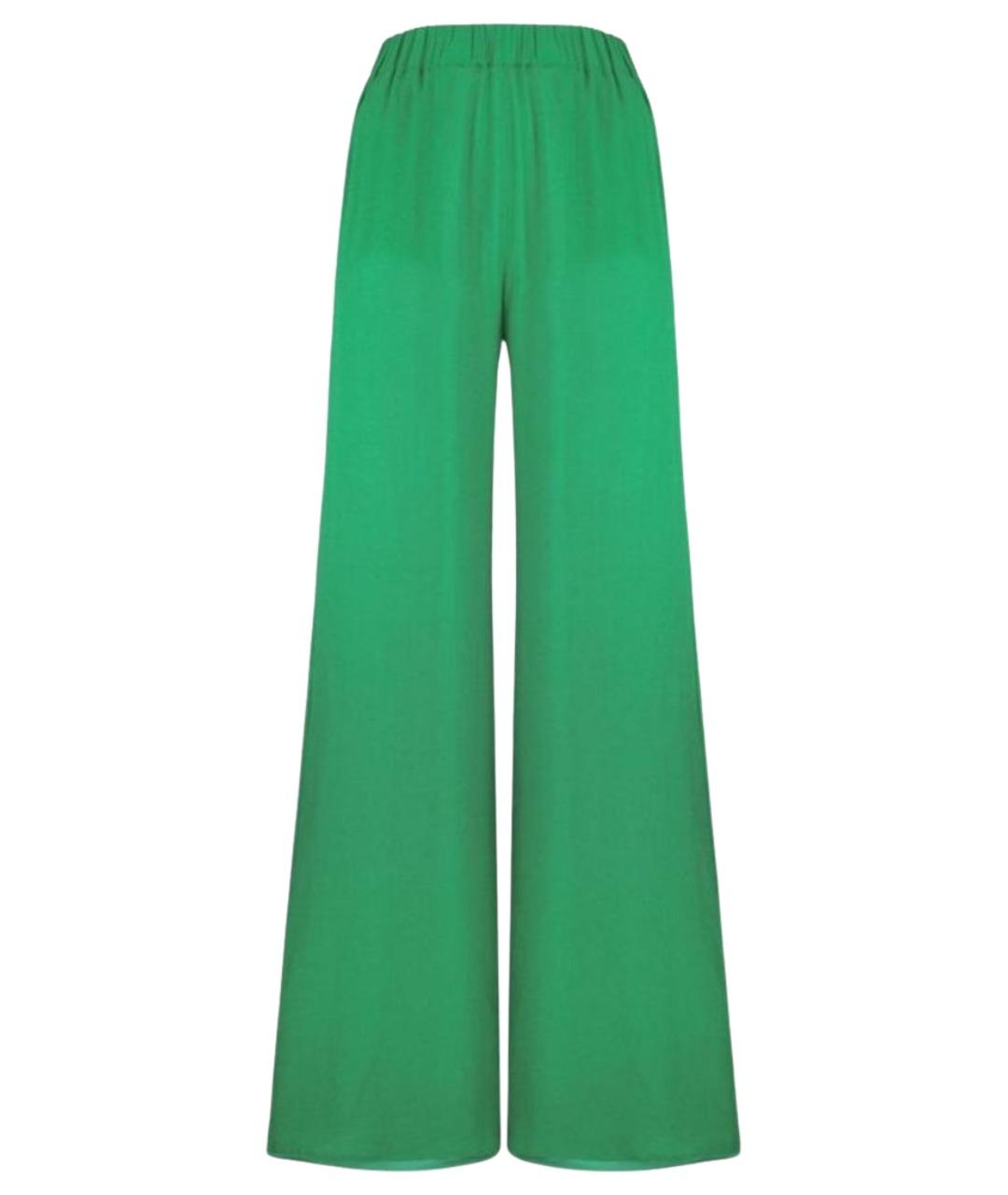 THE ANDAMANE Зеленые брюки широкие, фото 1