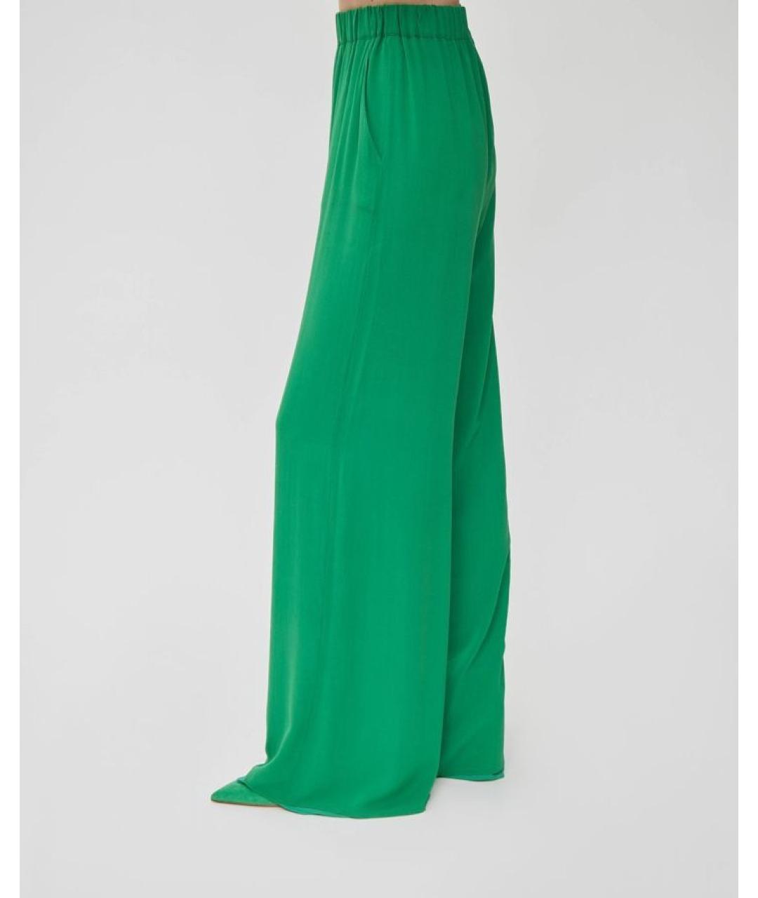 THE ANDAMANE Зеленые брюки широкие, фото 4