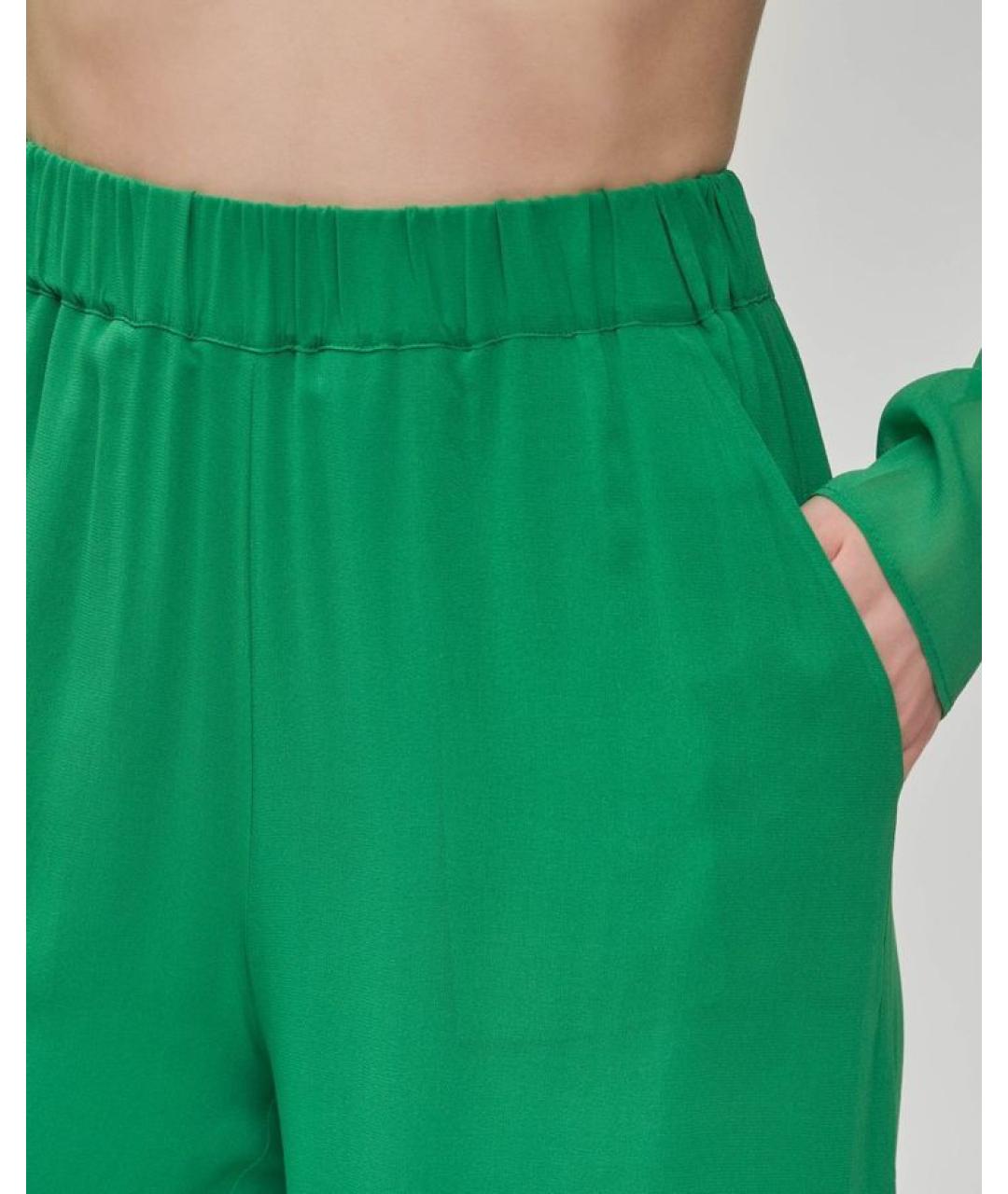 THE ANDAMANE Зеленые брюки широкие, фото 6