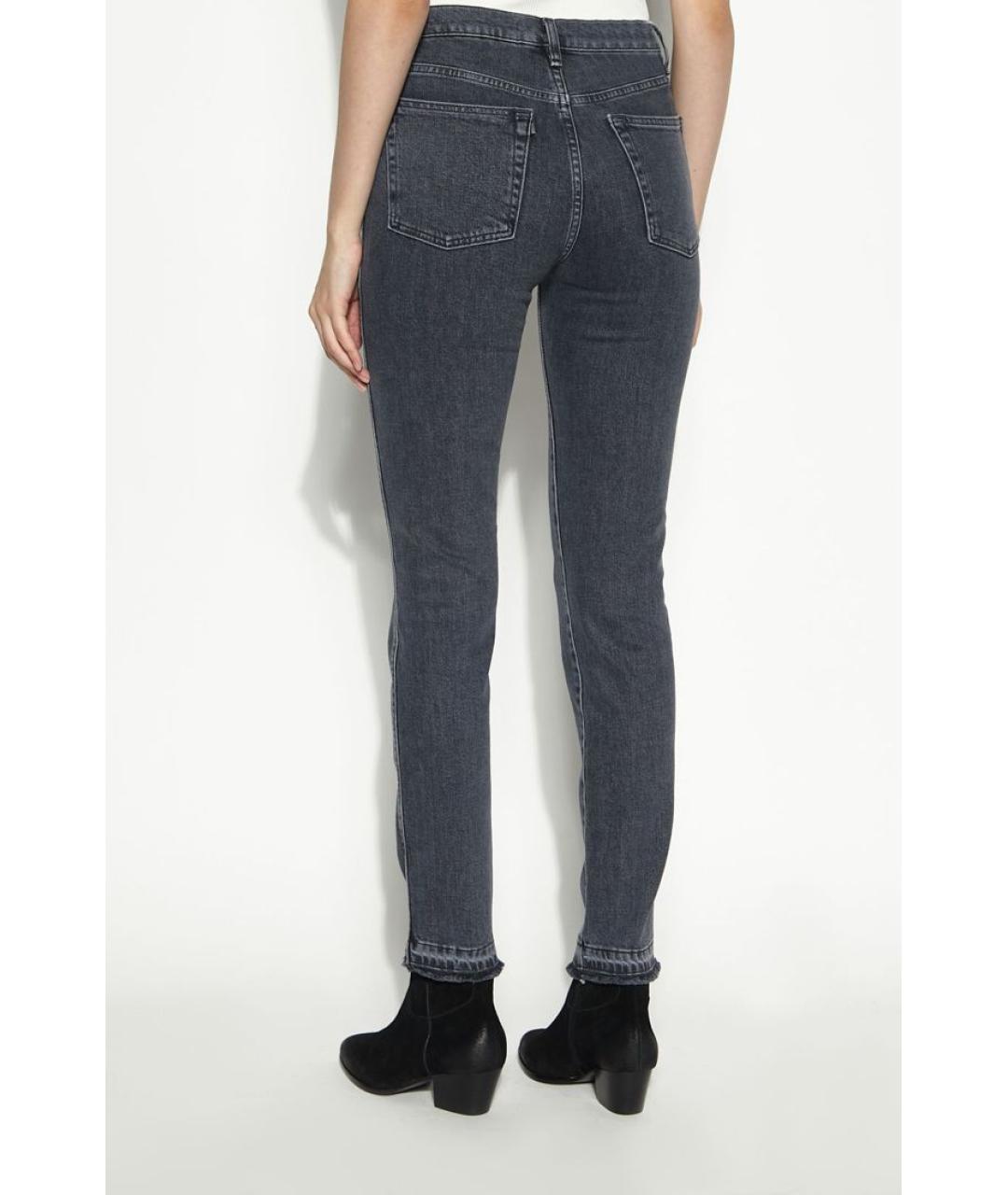 3X1 Серые хлопковые джинсы слим, фото 4