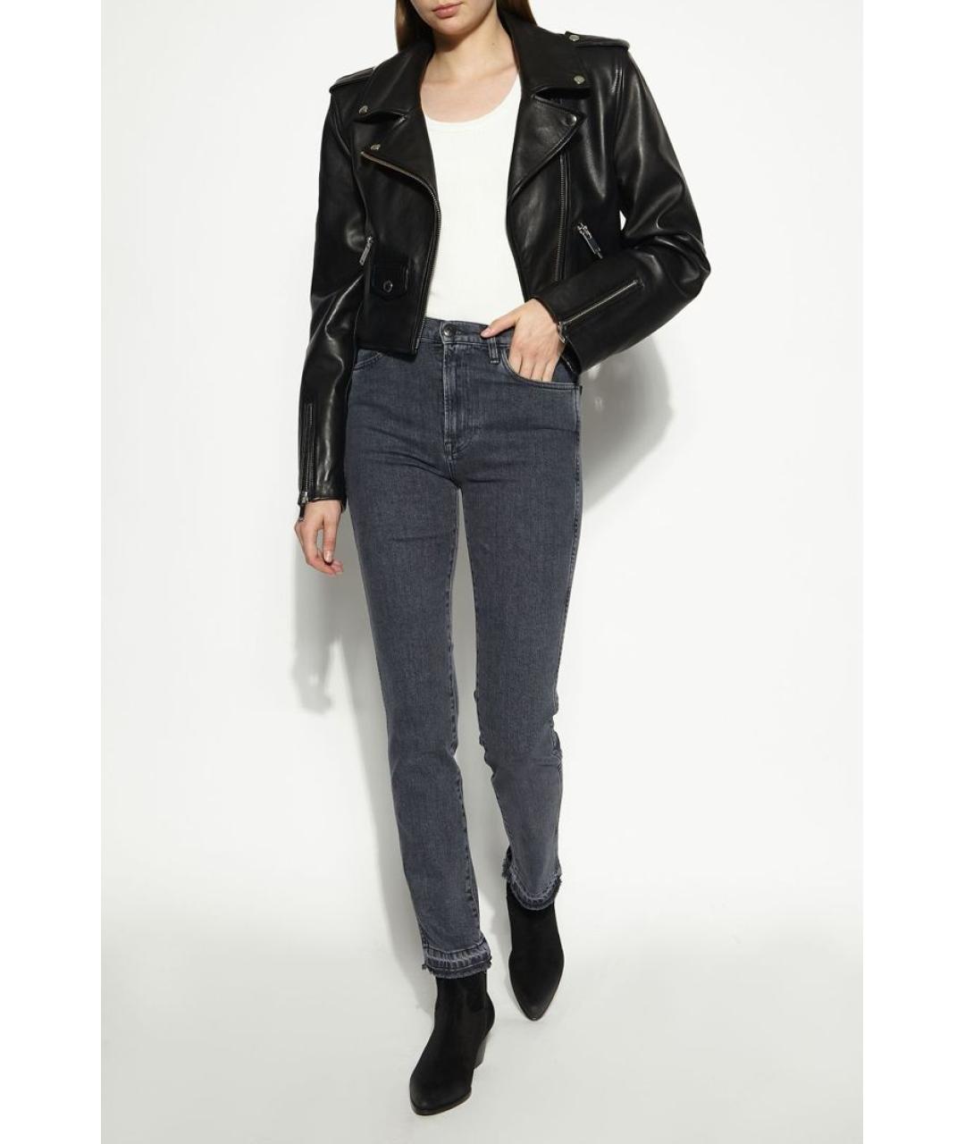 3X1 Серые хлопковые джинсы слим, фото 2