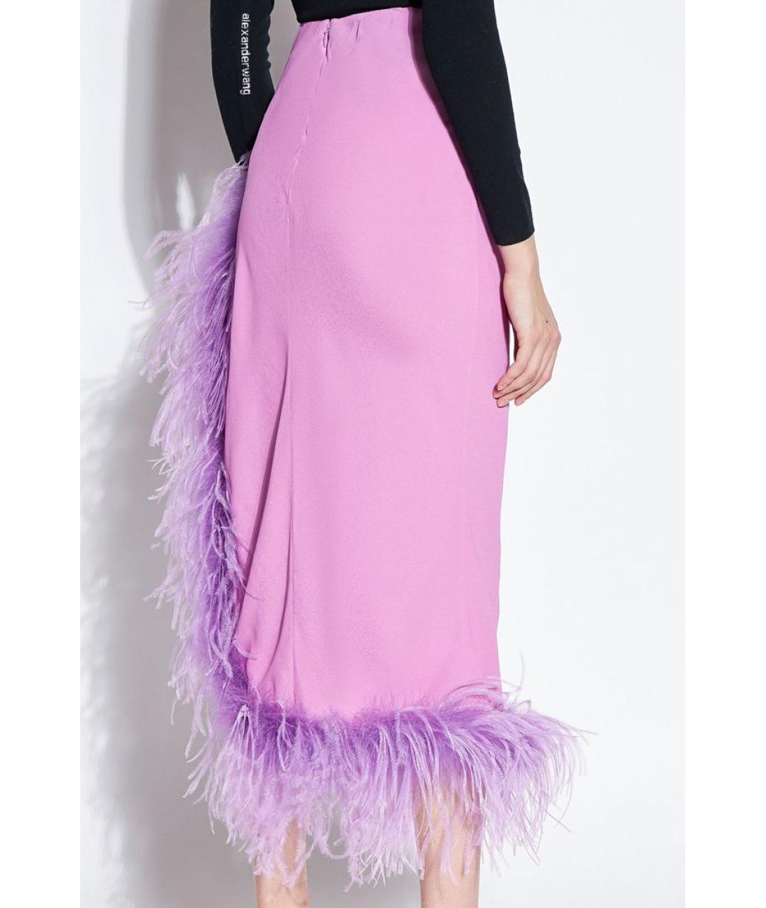 GIUSEPPE DI MORABITO Фиолетовая юбка миди, фото 4