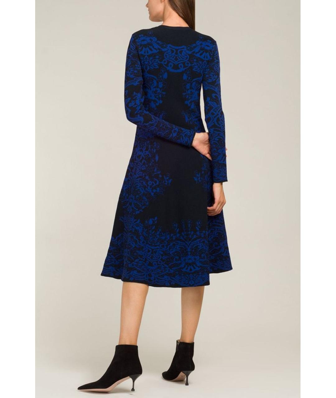 VALENTINO Синее повседневное платье, фото 3