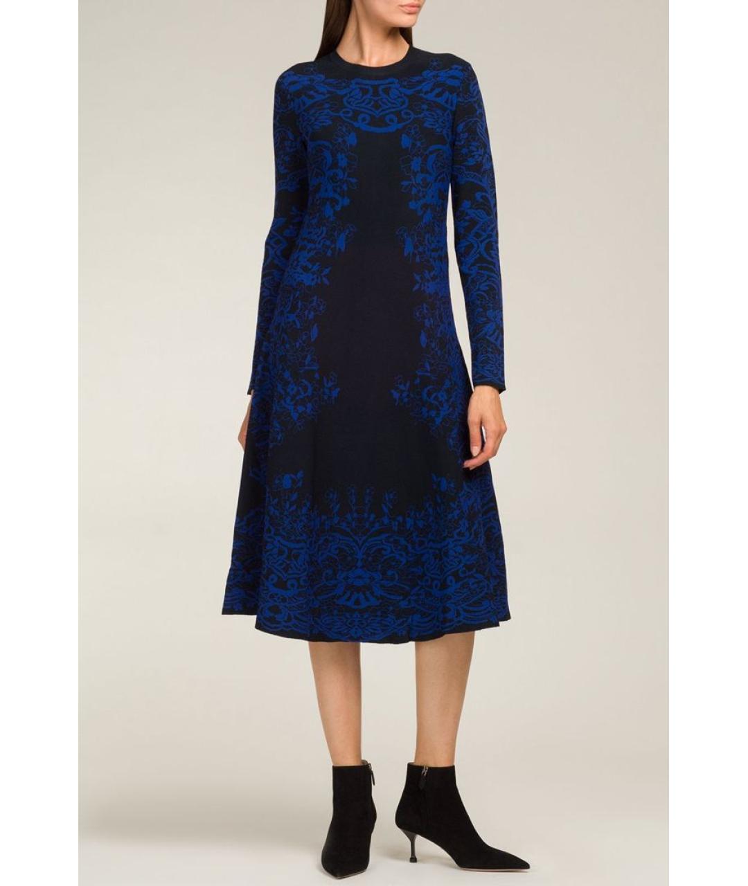 VALENTINO Синее повседневное платье, фото 4