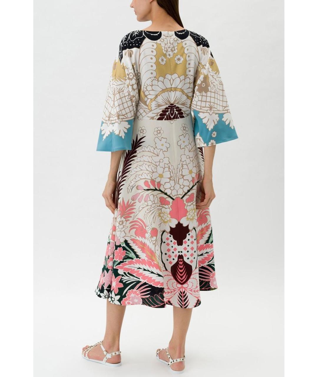 VALENTINO Мульти платье, фото 4