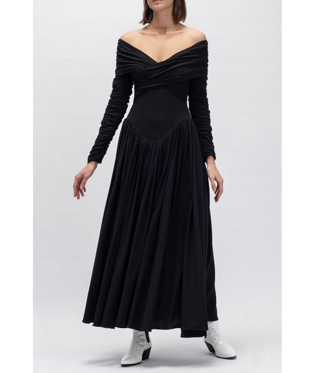 KHAITE Черное вечернее платье, фото 3