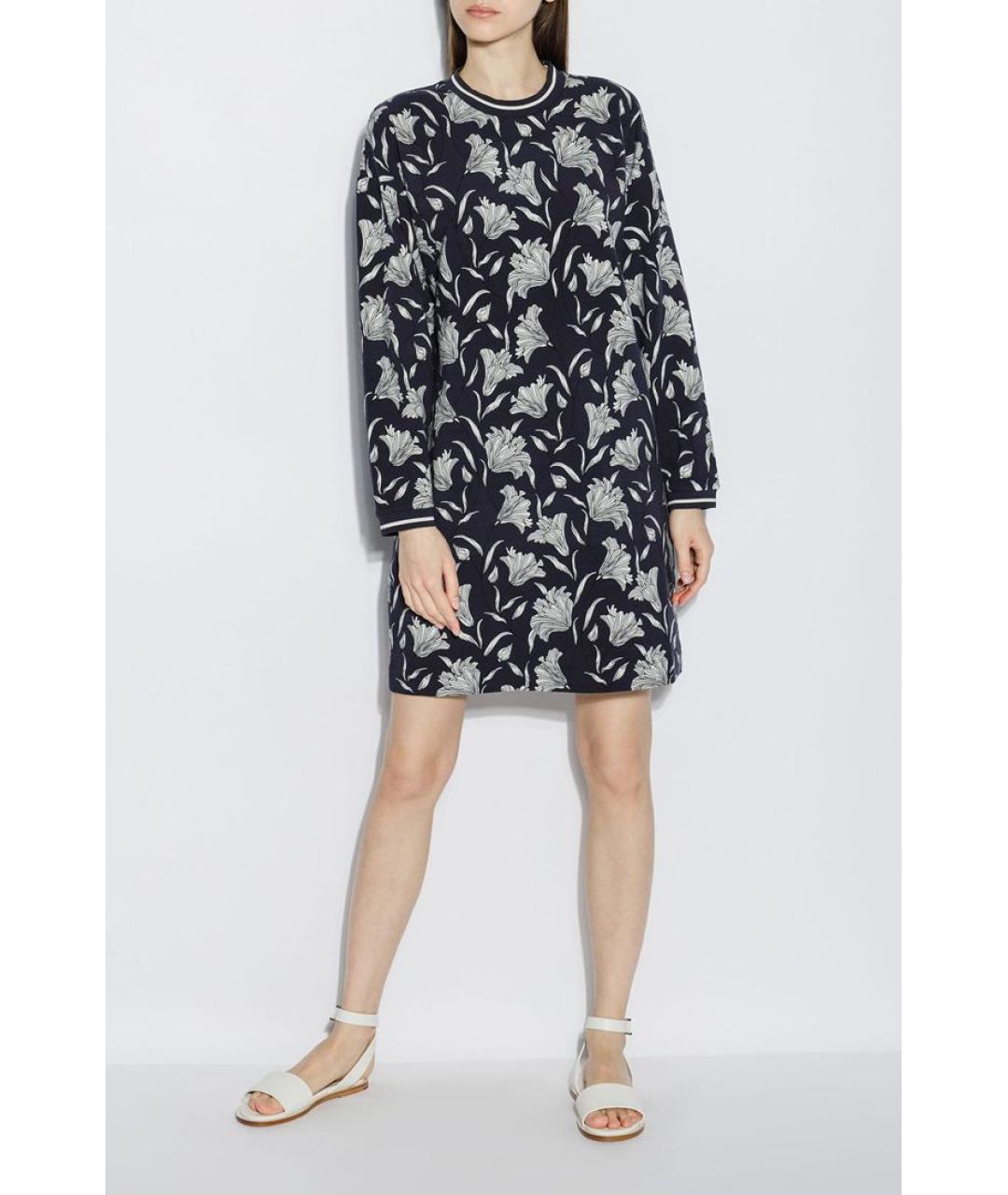 WEEKEND MAX MARA Синее повседневное платье, фото 2