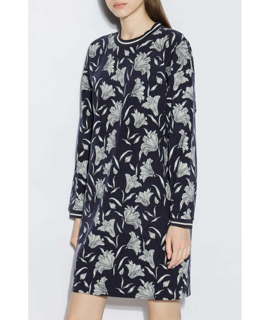 WEEKEND MAX MARA Синее повседневное платье, фото 3