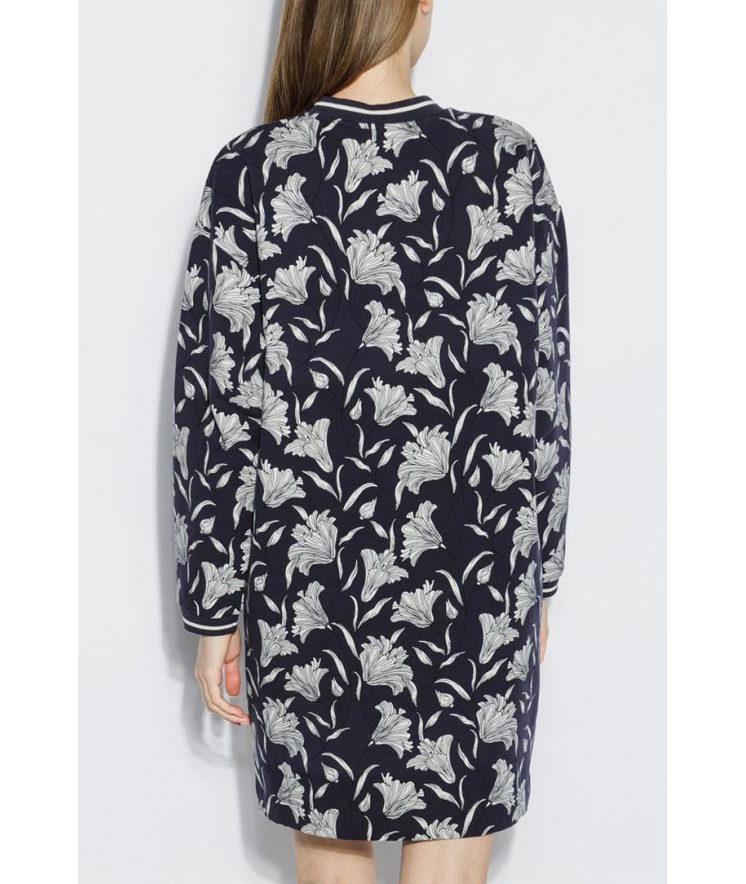 WEEKEND MAX MARA Синее повседневное платье, фото 4