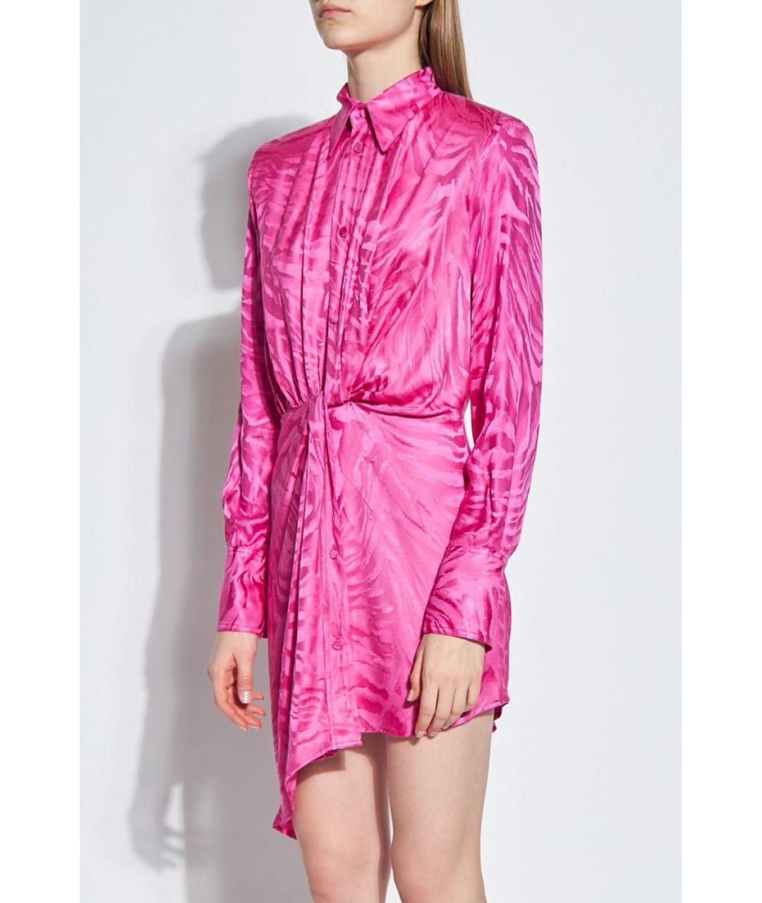 GIUSEPPE DI MORABITO Розовое повседневное платье, фото 3