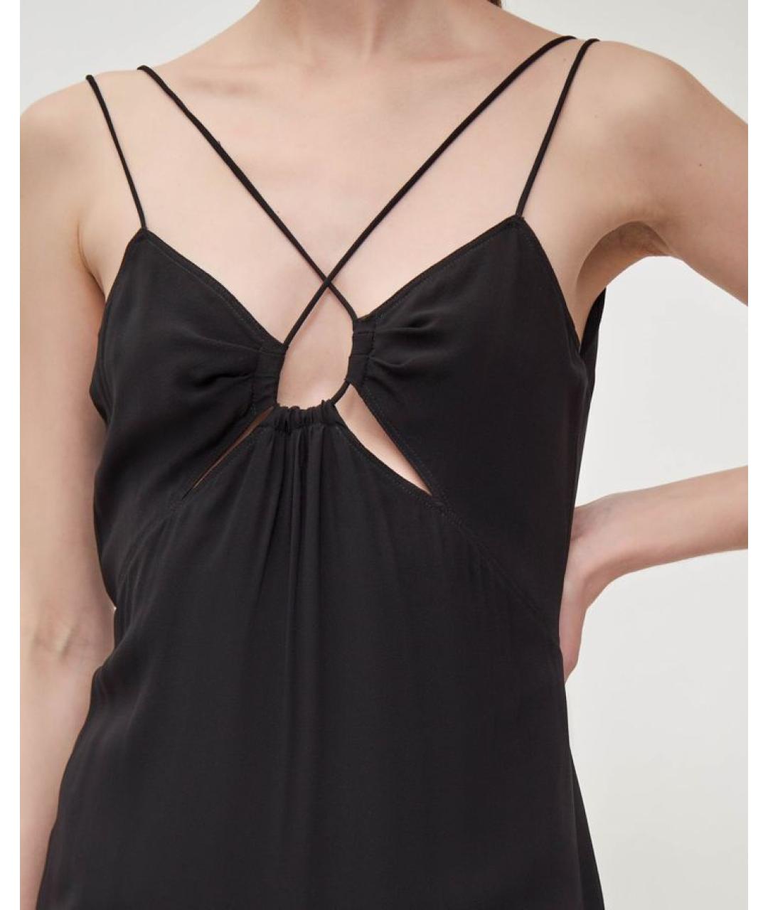 THE ANDAMANE Черное коктейльное платье, фото 5