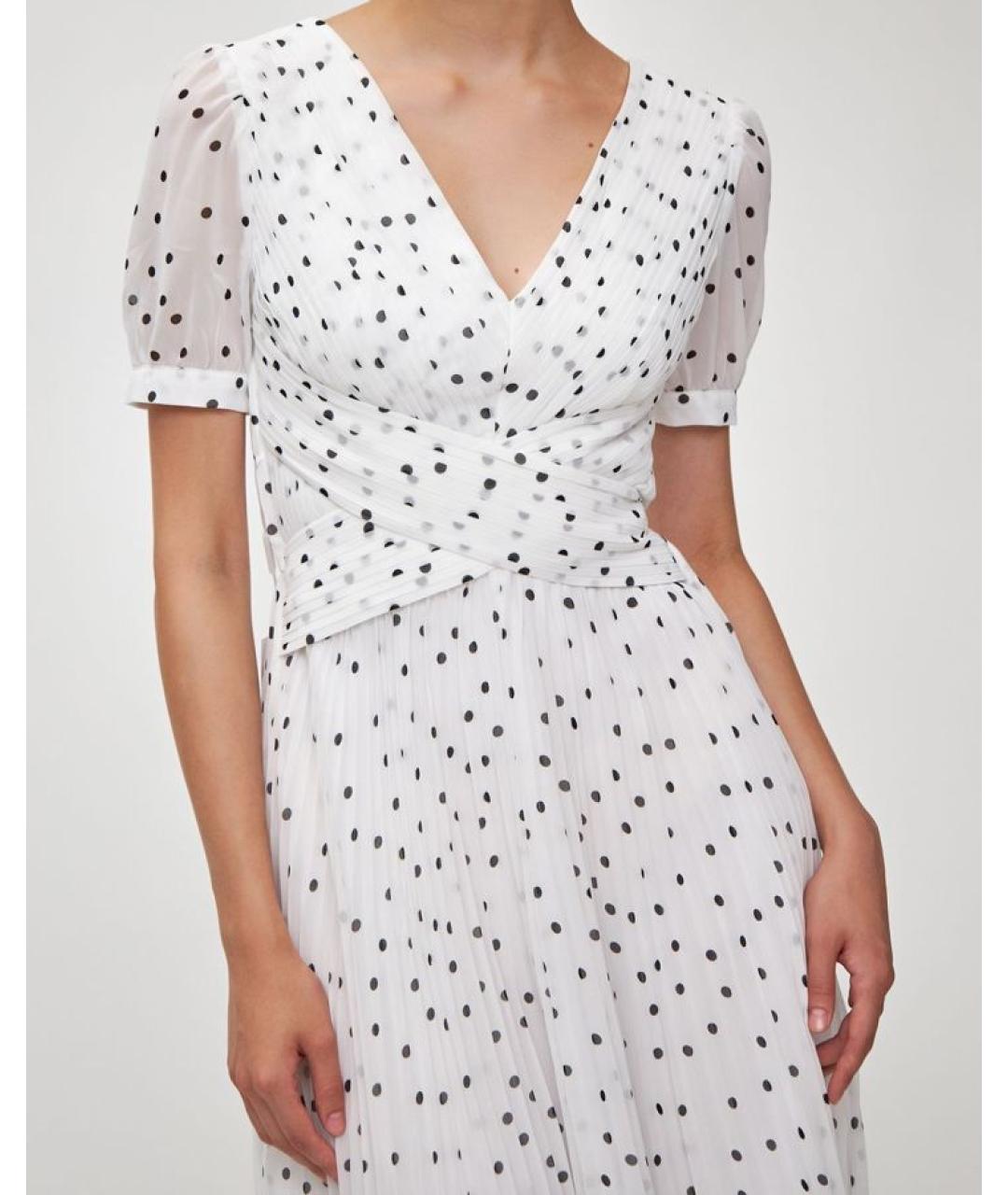 SELF-PORTRAIT Белое повседневное платье, фото 5