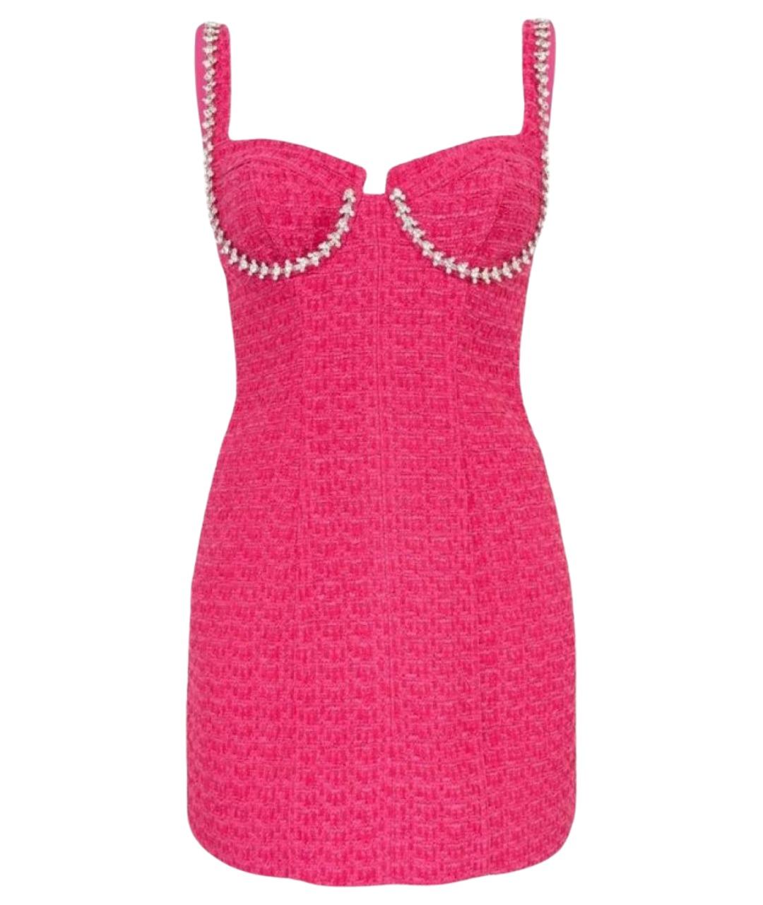 SELF-PORTRAIT Розовое повседневное платье, фото 1