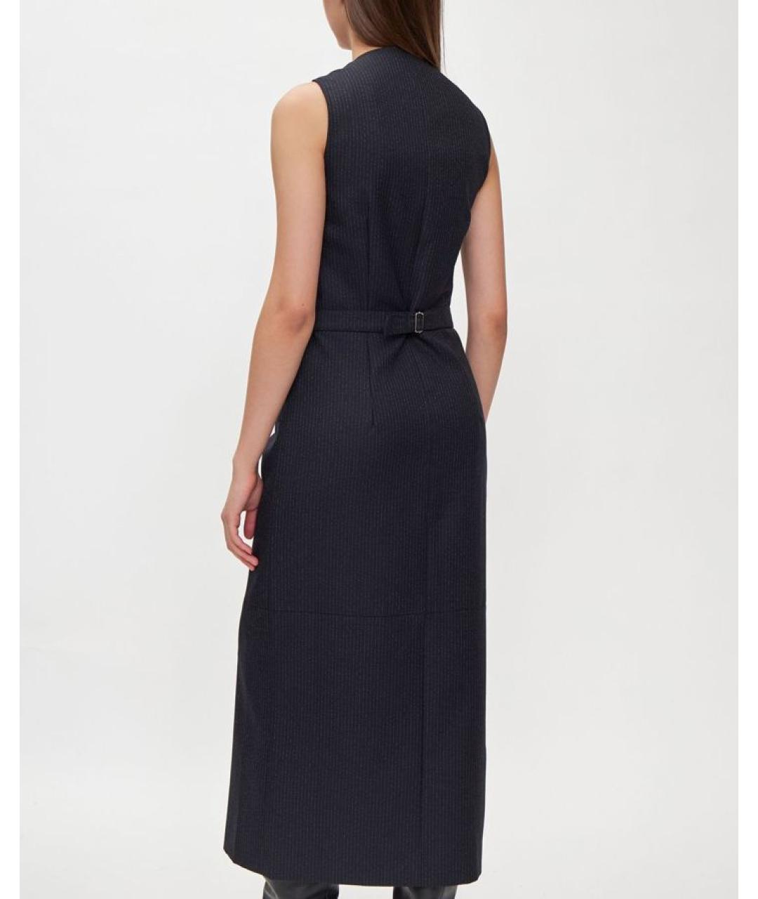 ROHE Синее повседневное платье, фото 4