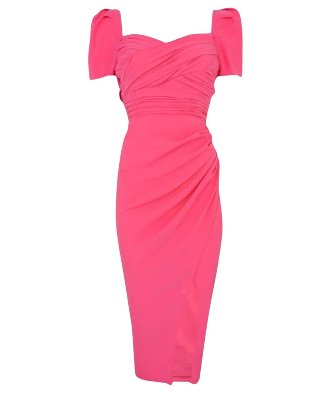 SELF-PORTRAIT Розовое повседневное платье, фото 1