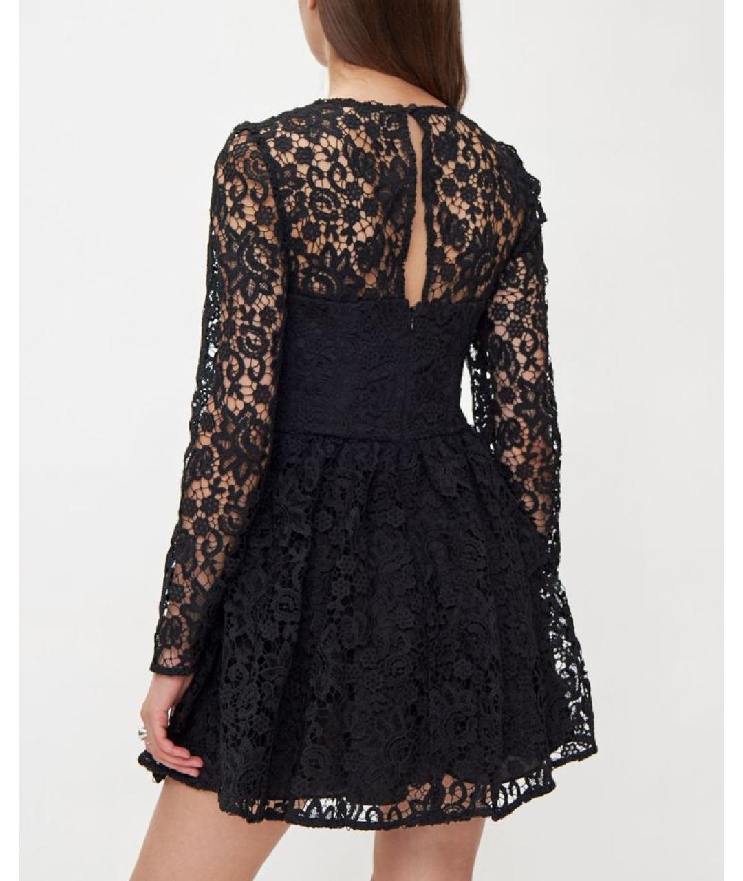 SELF-PORTRAIT Черное вечернее платье, фото 4