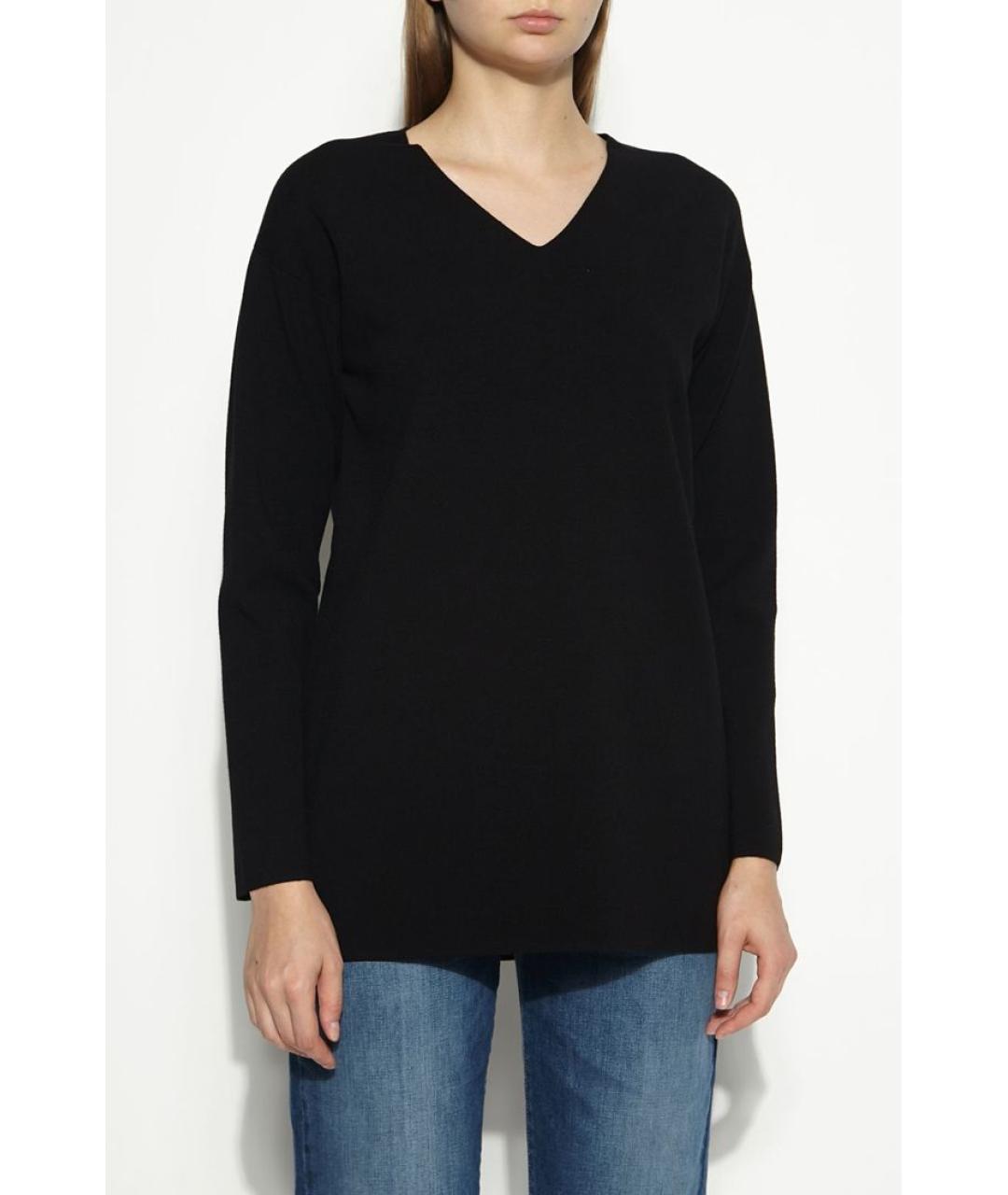 MAX MARA STUDIO Черный джемпер / свитер, фото 3