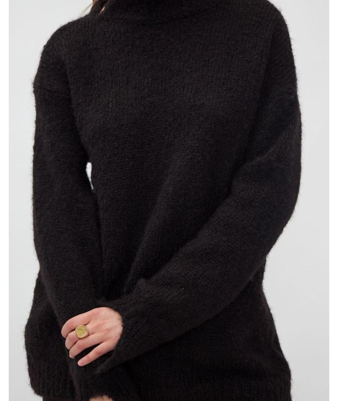 ROHE Коричневый шерстяной джемпер / свитер, фото 5