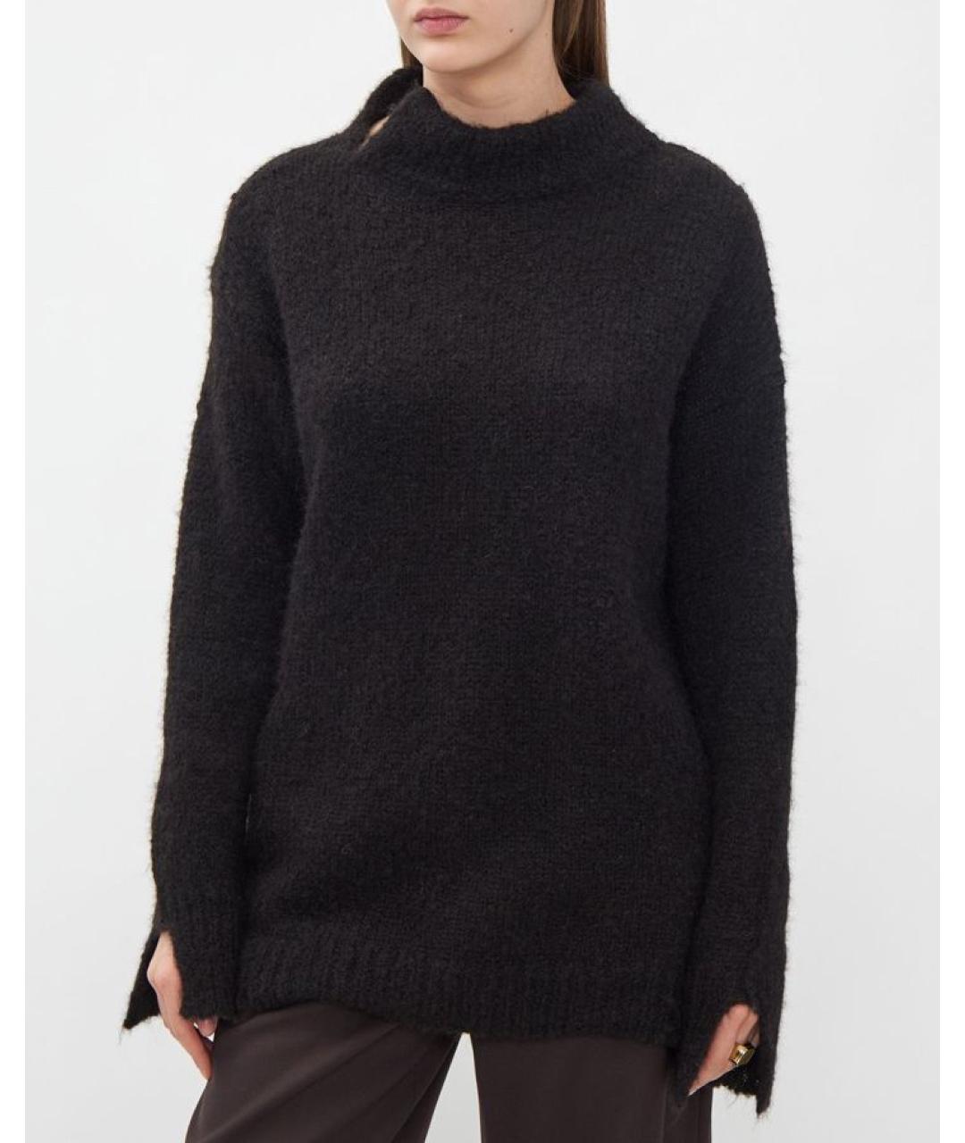 ROHE Коричневый шерстяной джемпер / свитер, фото 3