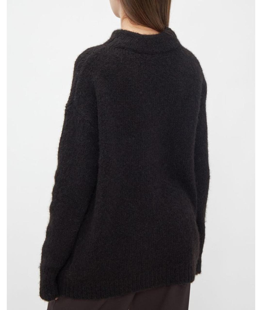 ROHE Коричневый шерстяной джемпер / свитер, фото 4