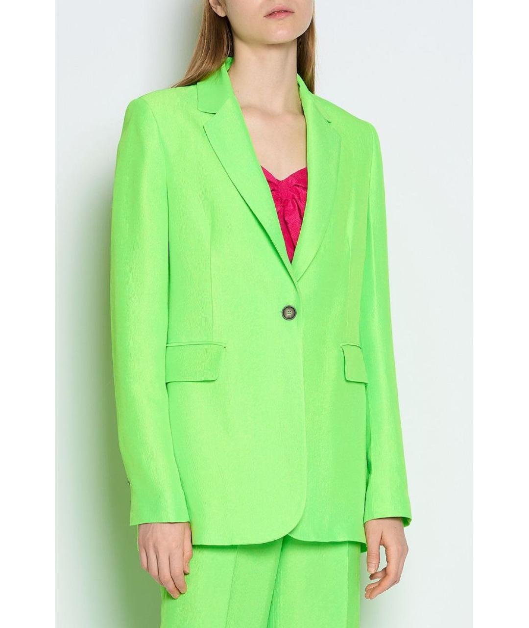 MSGM Зеленый вискозный жакет/пиджак, фото 3