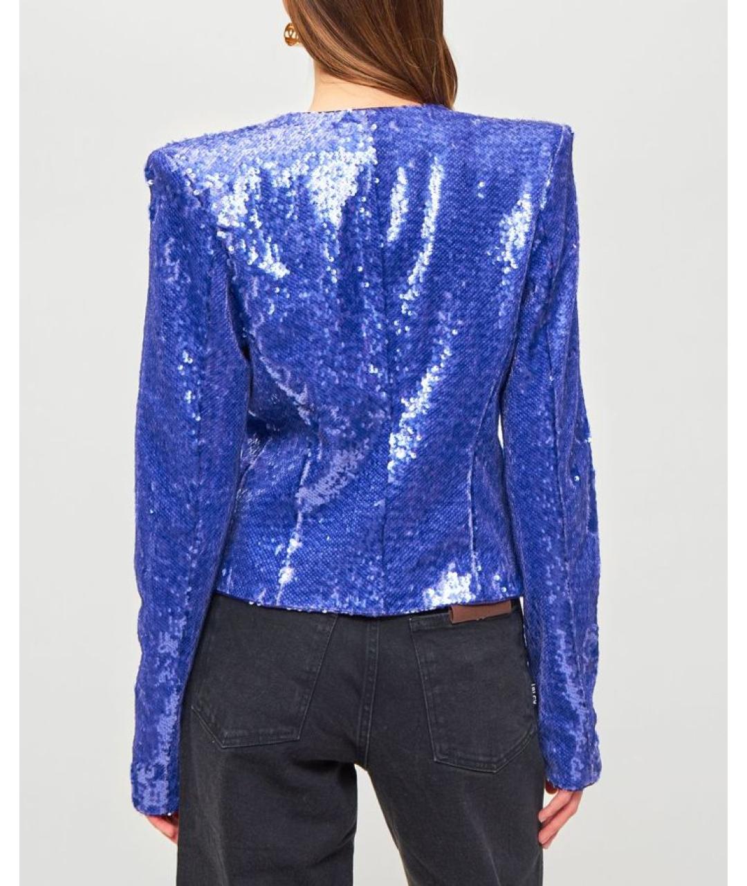 KALMANOVICH Фиолетовый жакет/пиджак, фото 4