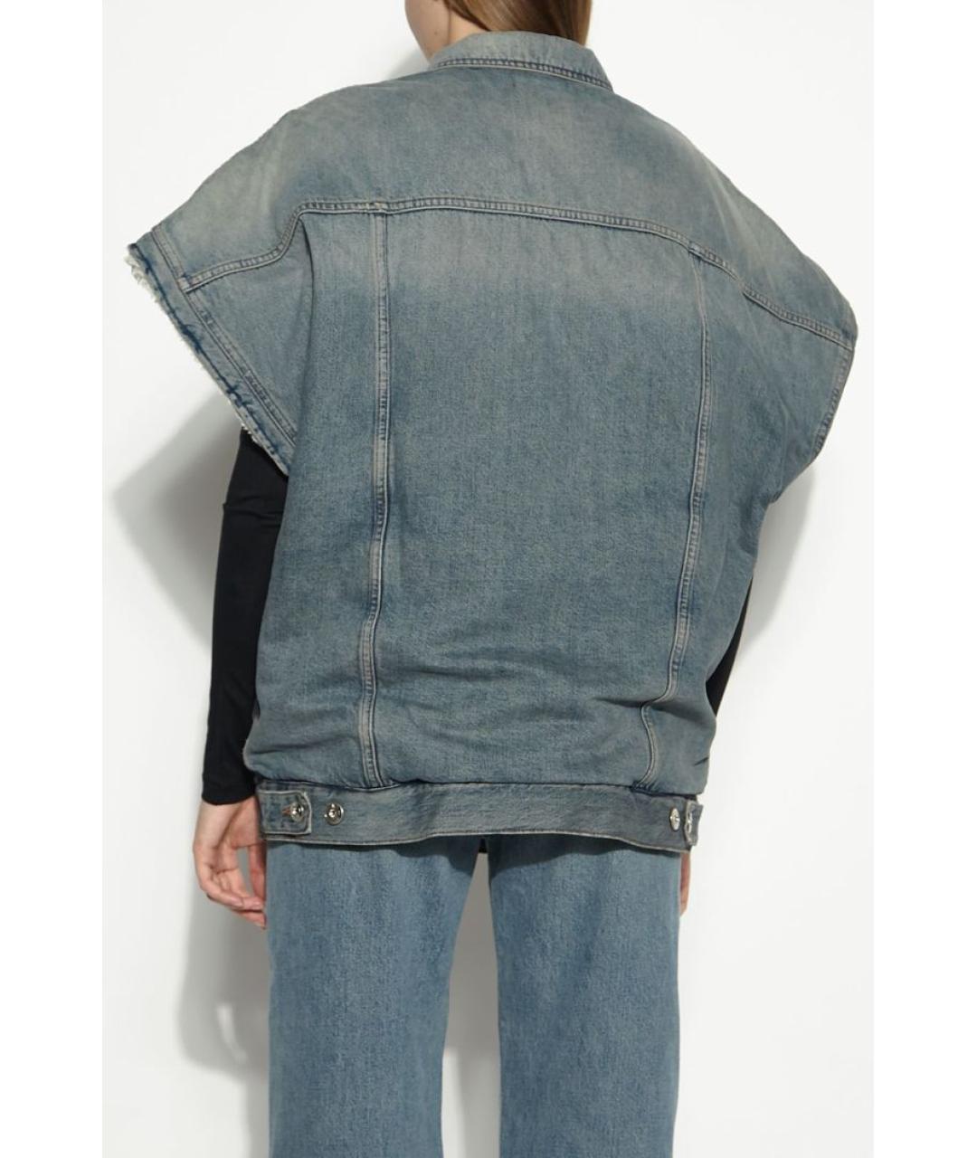 3X1 Голубая деним куртка, фото 4