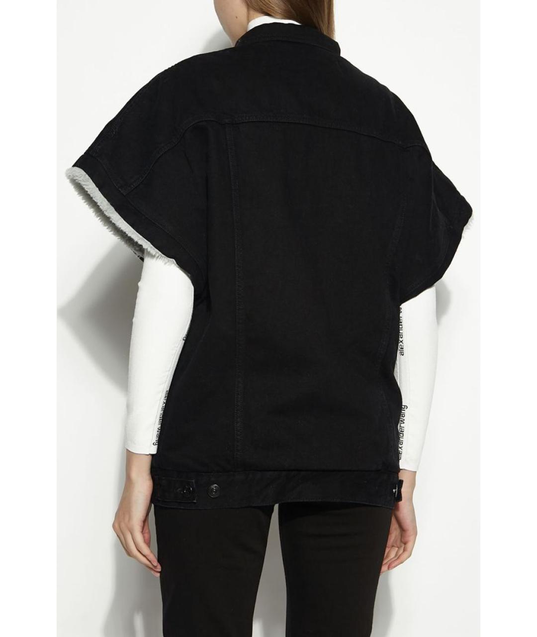 3X1 Черная деним куртка, фото 4