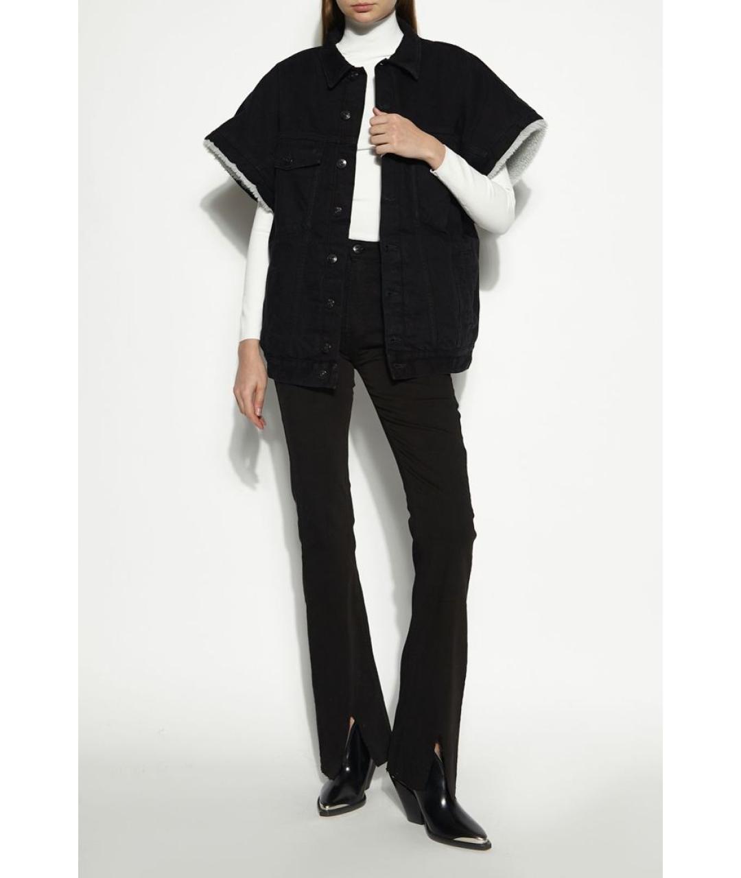 3X1 Черная деним куртка, фото 2