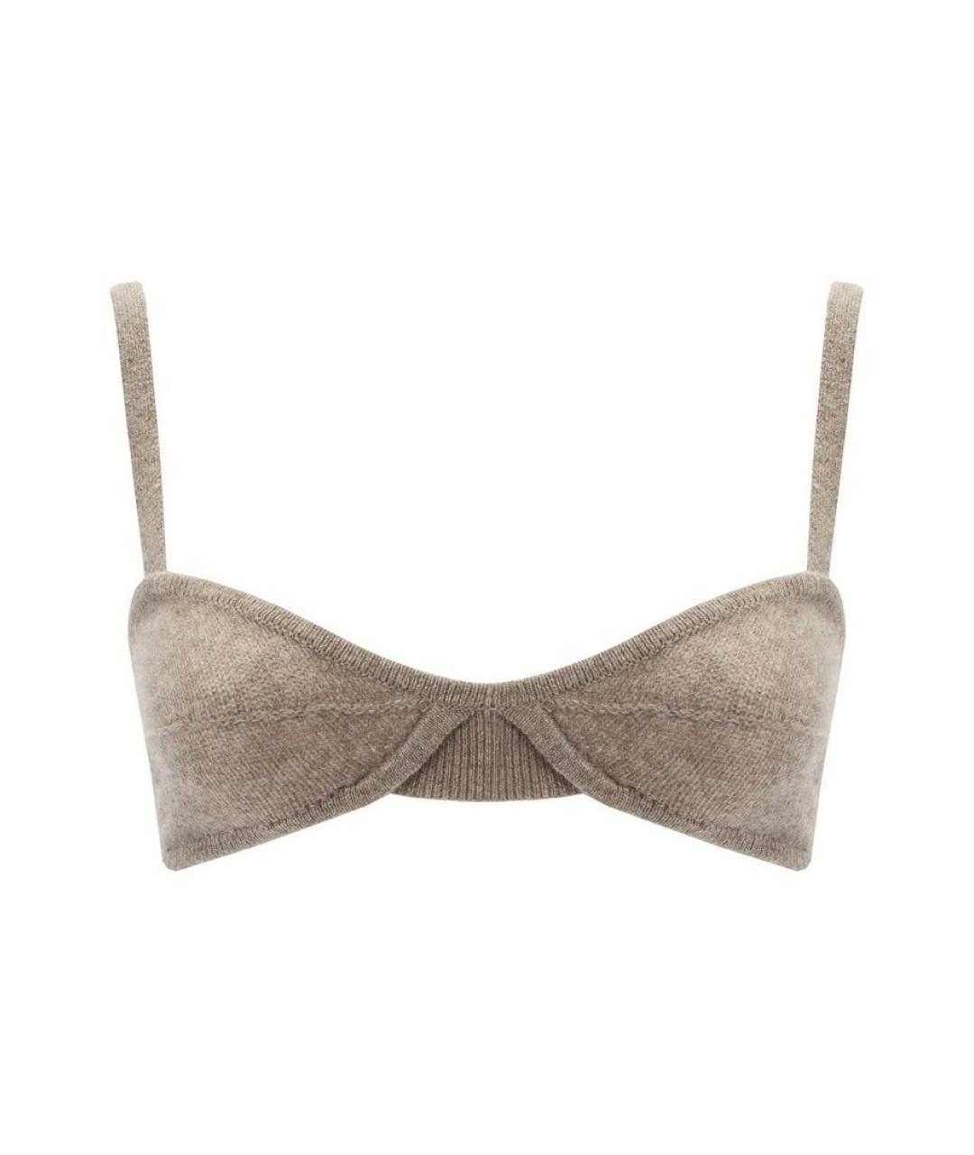 KHAITE Бежевый бюстгалтеры, фото 1