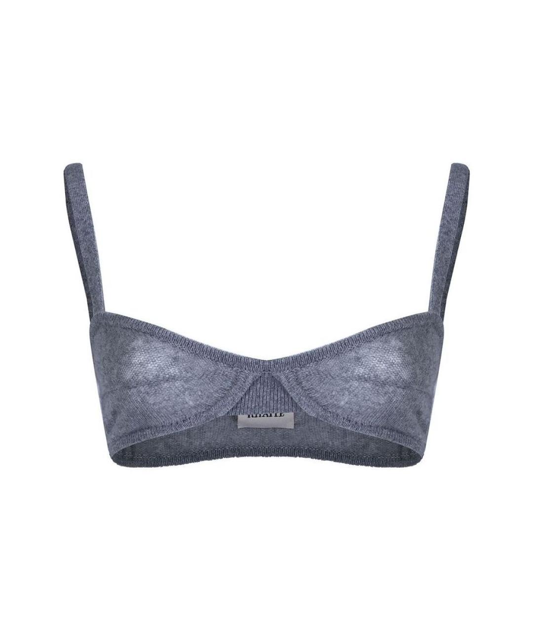 KHAITE Серый бюстгалтеры, фото 1