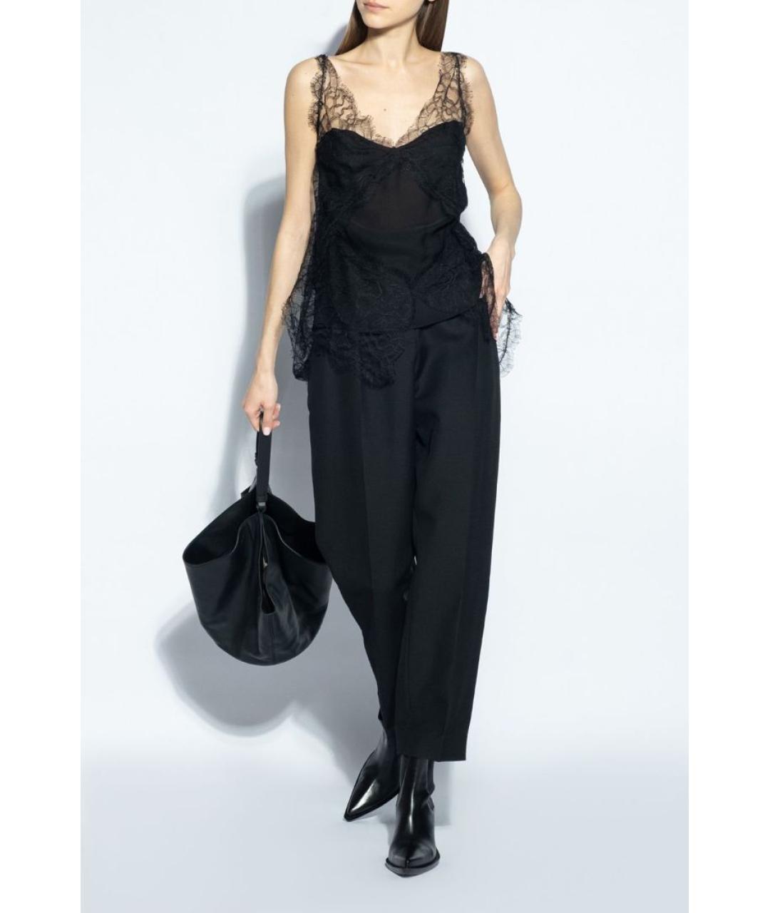 KHAITE Черная майка, фото 2