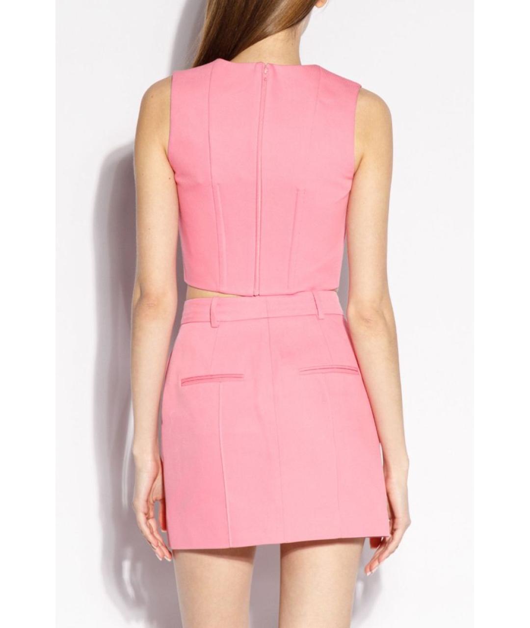 GIUSEPPE DI MORABITO Розовый корсет, фото 4