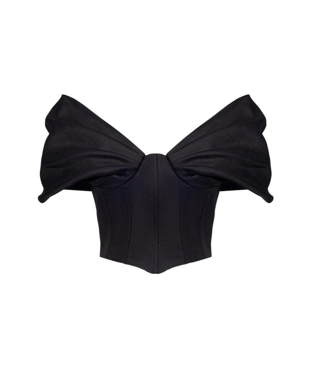 GIUSEPPE DI MORABITO Черный корсет, фото 1