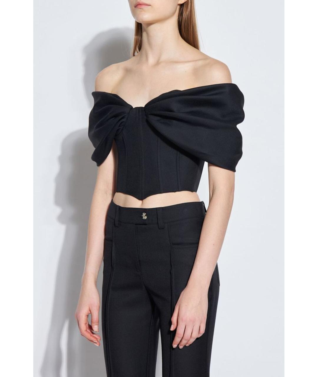 GIUSEPPE DI MORABITO Черный корсет, фото 3