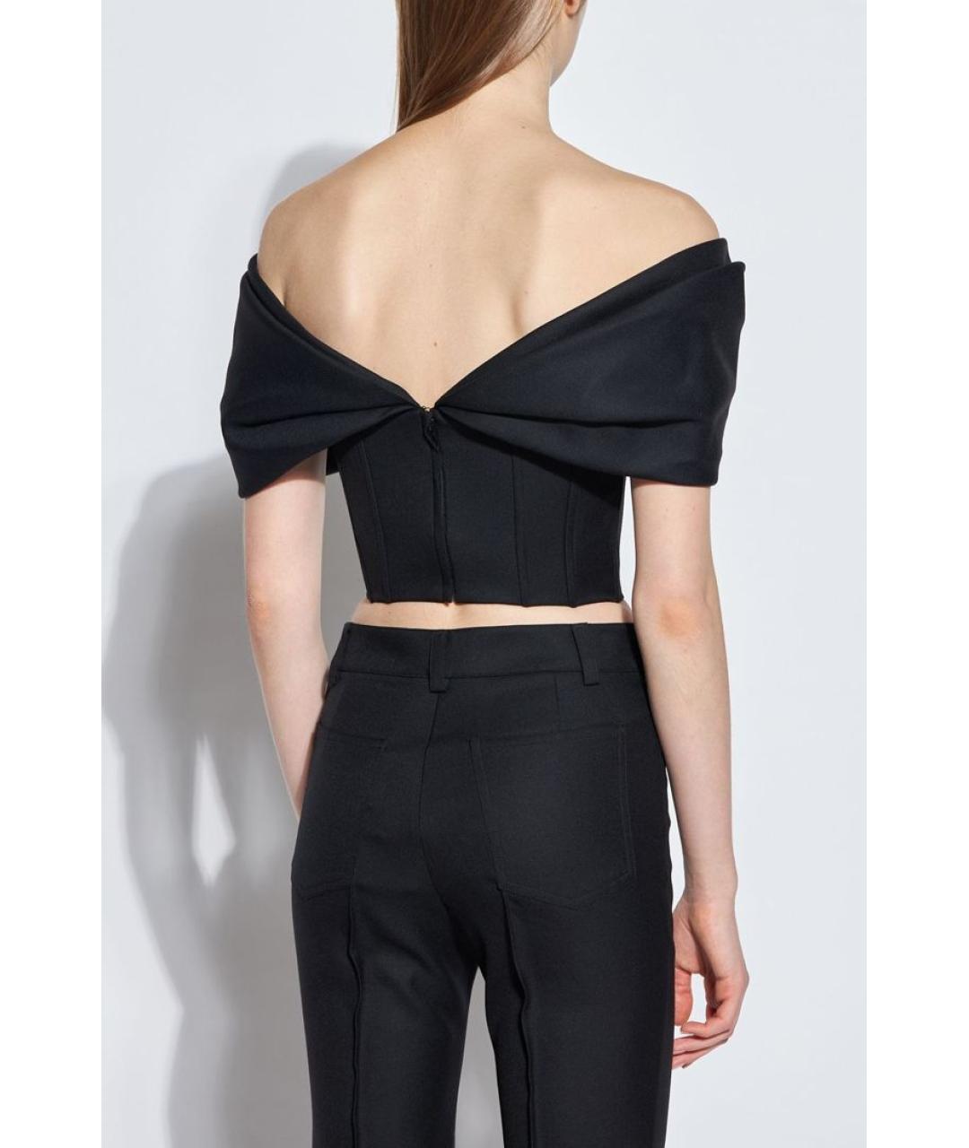 GIUSEPPE DI MORABITO Черный корсет, фото 4