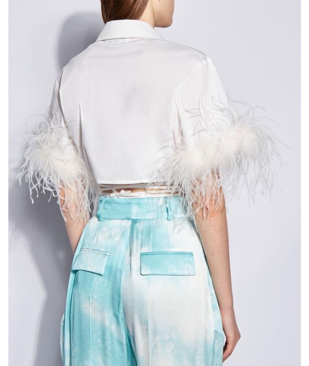 GIUSEPPE DI MORABITO Белая хлопковая рубашка, фото 4