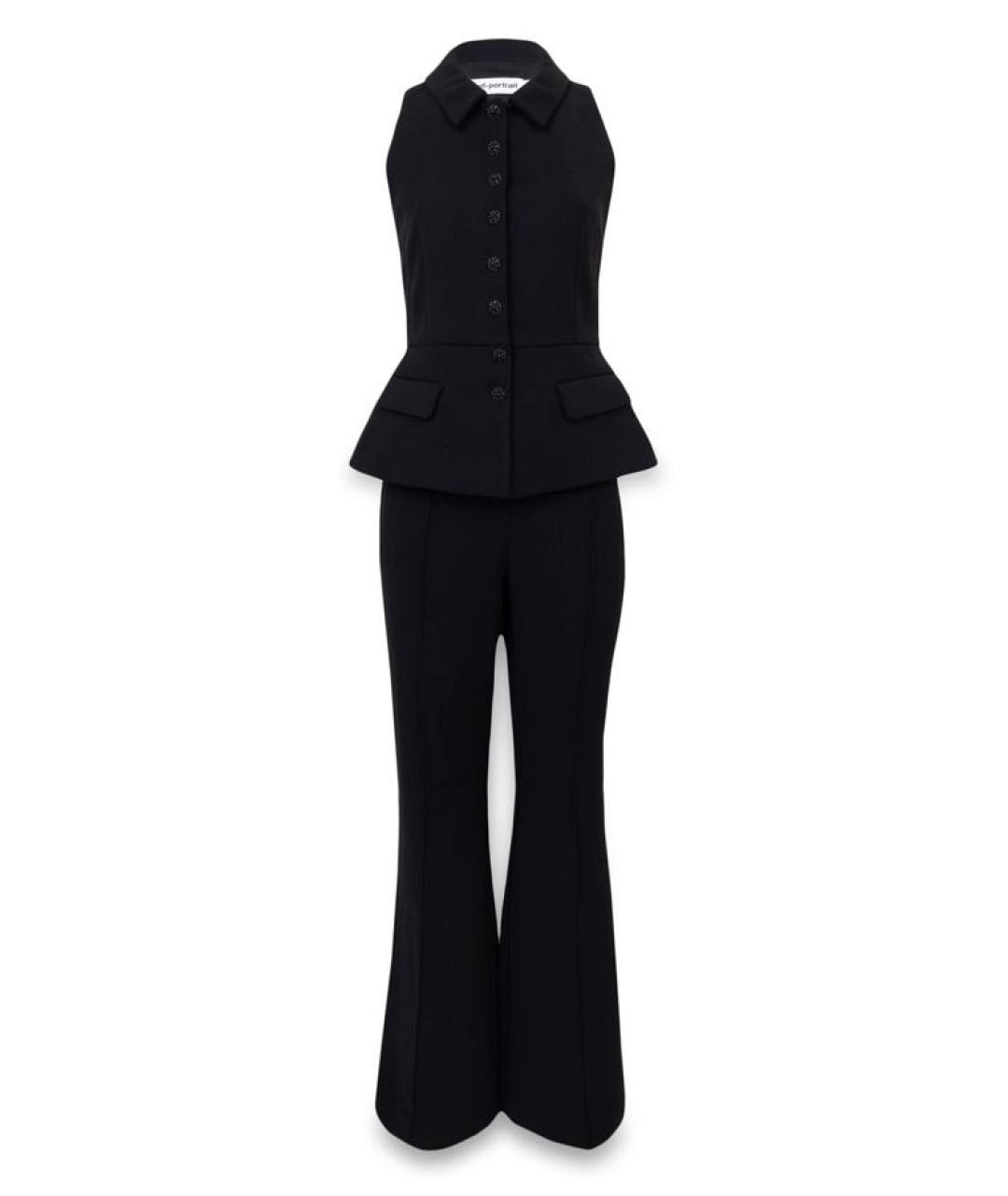 SELF-PORTRAIT Черный комбинезон, фото 1