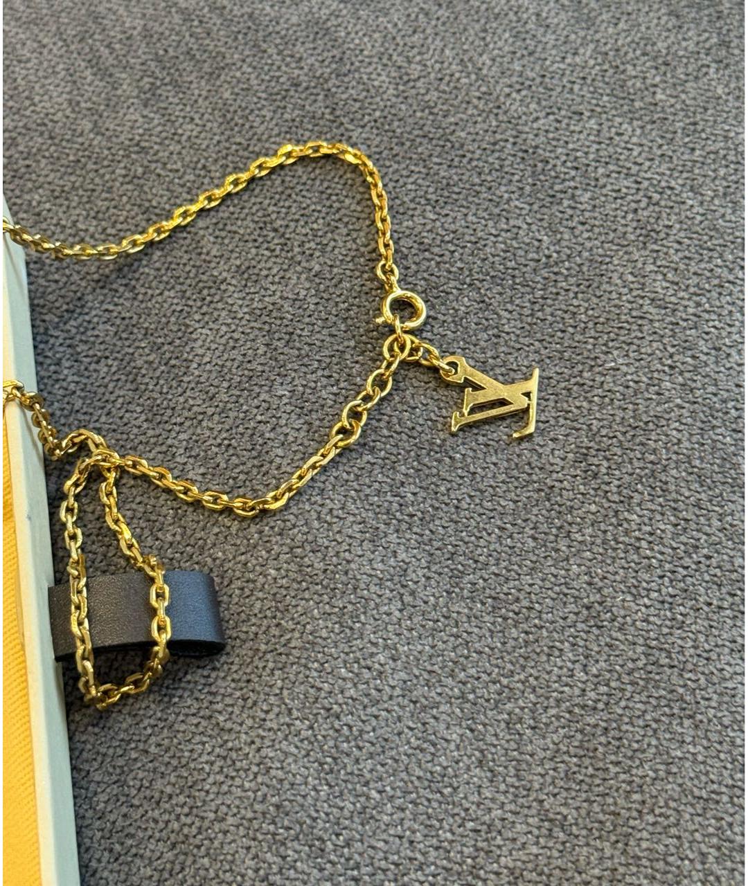 LOUIS VUITTON Золотой кулон, фото 4