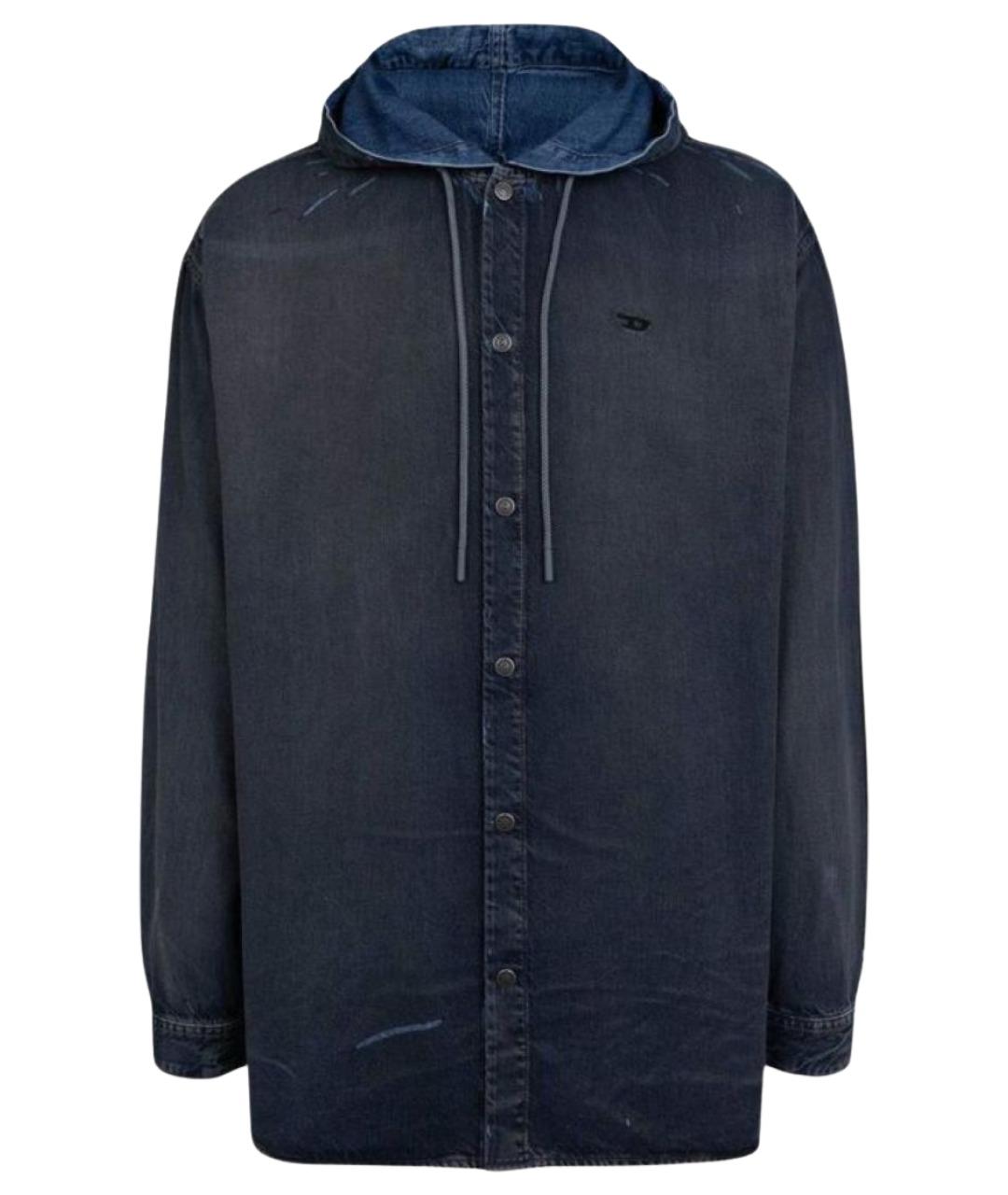 DIESEL Синяя кэжуал рубашка, фото 1