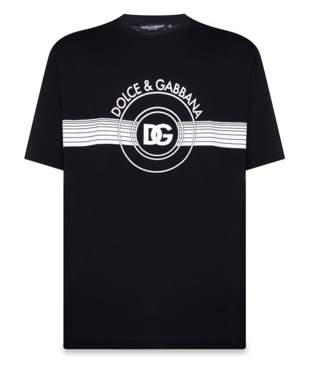 DOLCE&GABBANA Черная футболка, фото 1