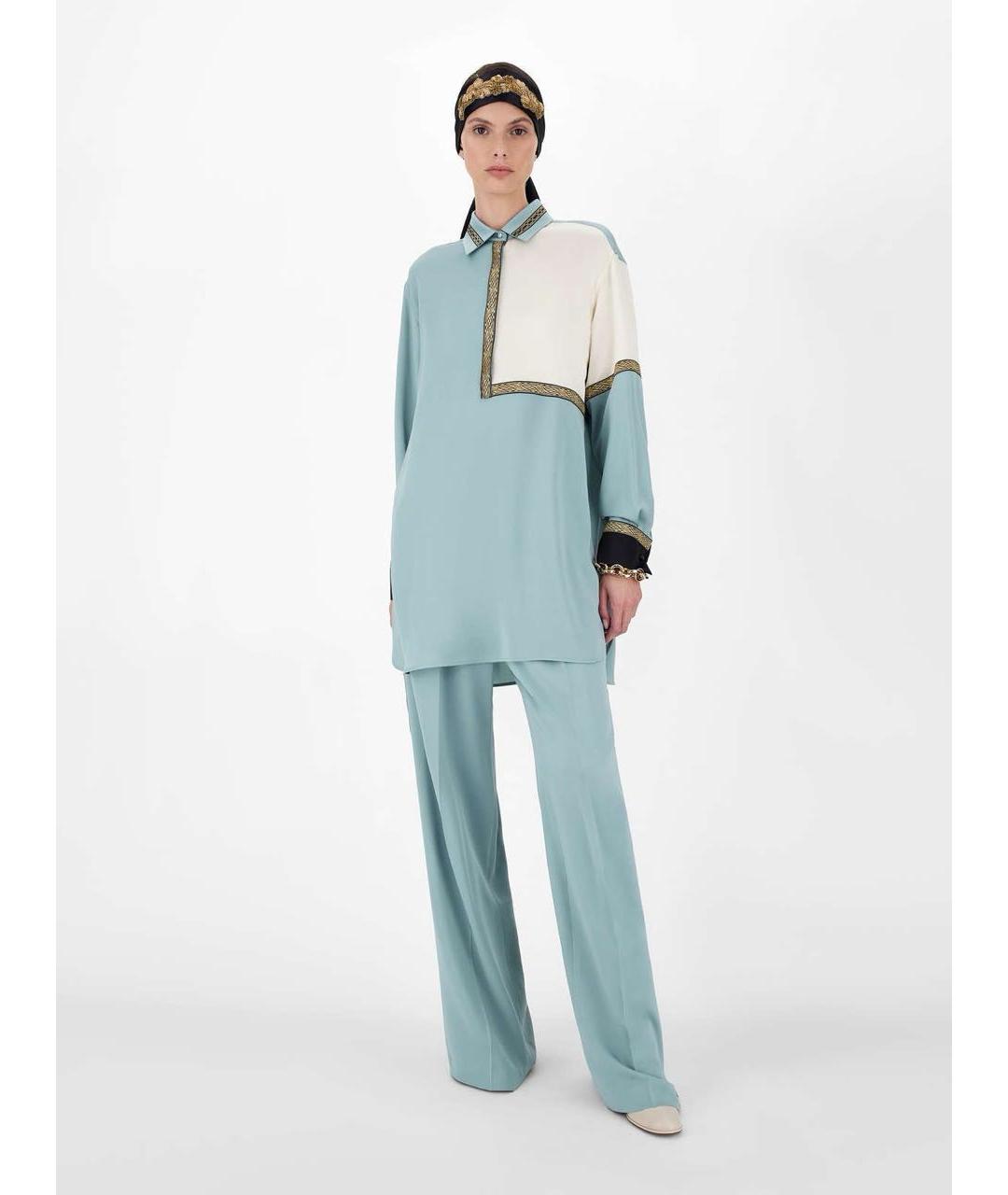 MAX MARA Шелковая блузы, фото 2