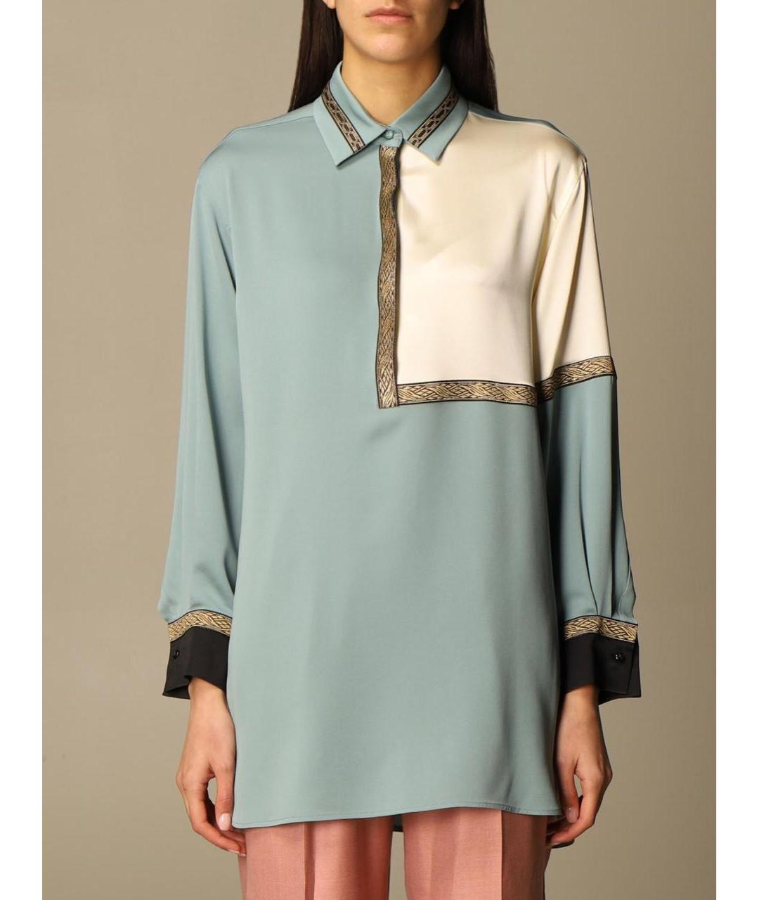 MAX MARA Шелковая блузы, фото 3