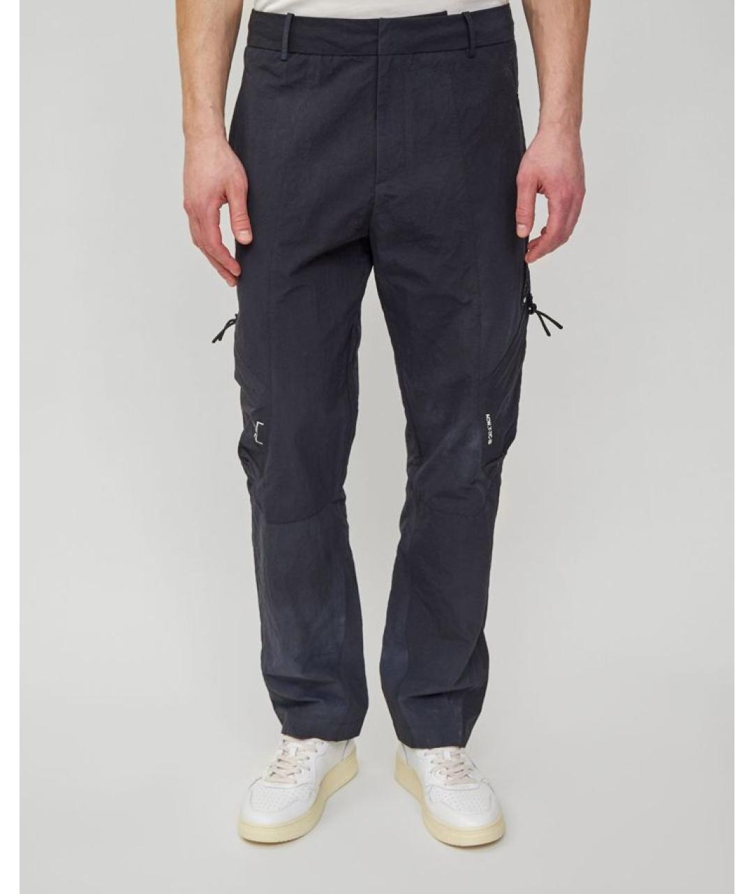 A-COLD-WALL* Серые хлопковые повседневные брюки, фото 3