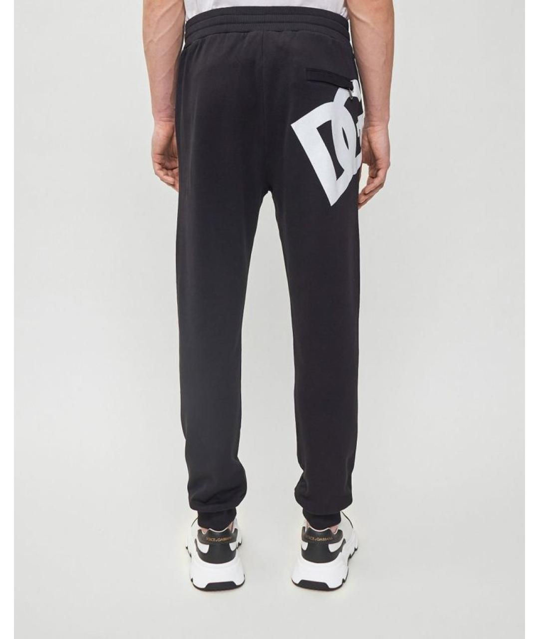 DOLCE&GABBANA Черные повседневные брюки, фото 5