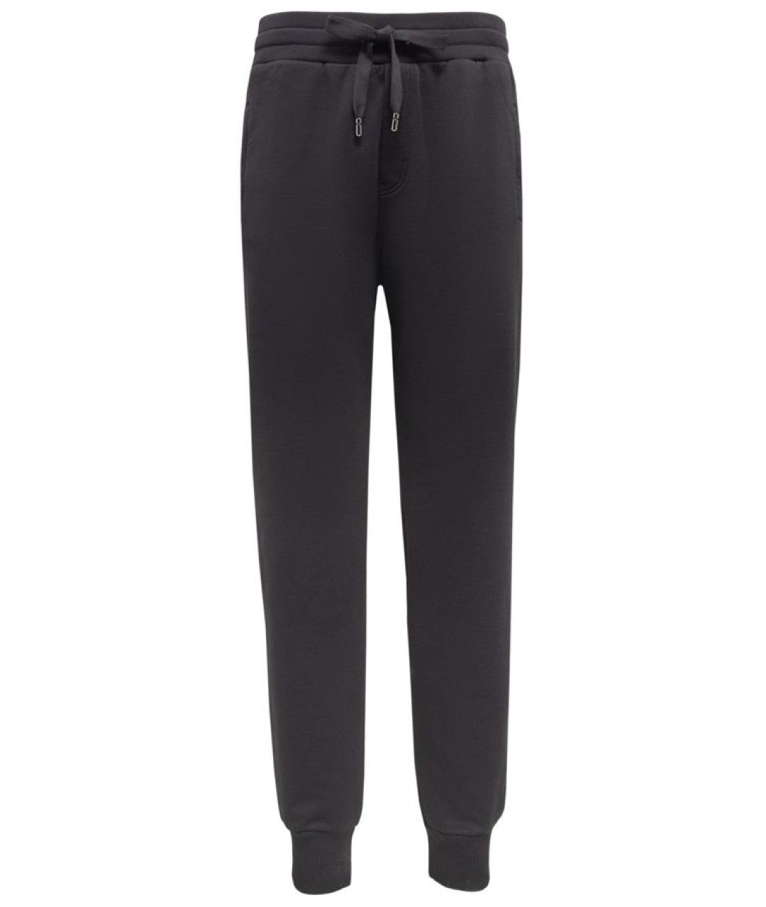 DOLCE&GABBANA Черные повседневные брюки, фото 1