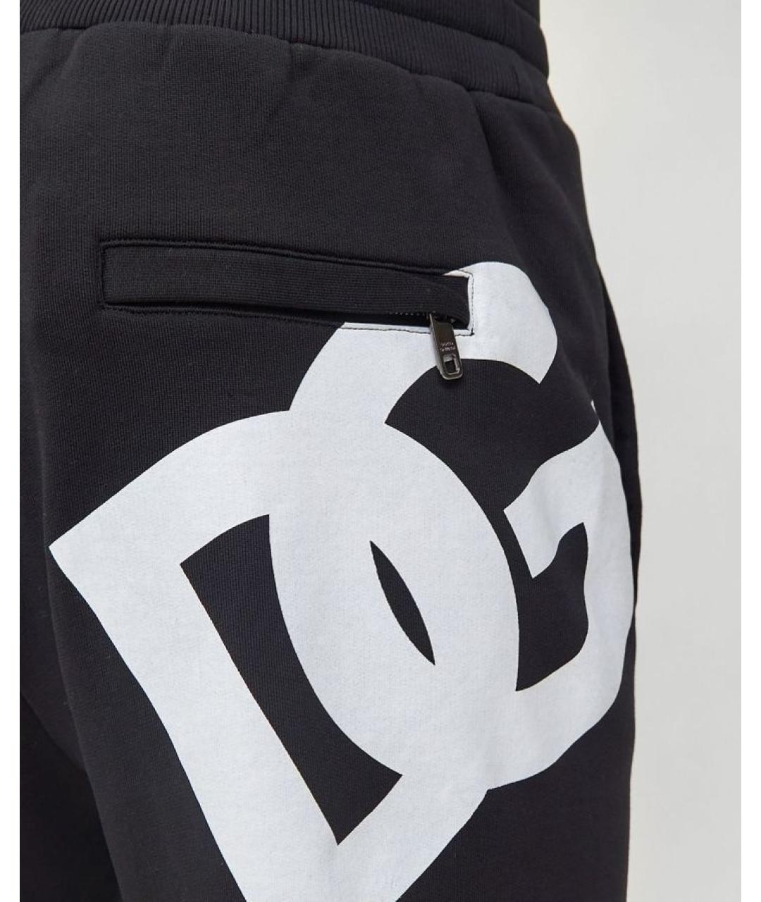 DOLCE&GABBANA Черные повседневные брюки, фото 6