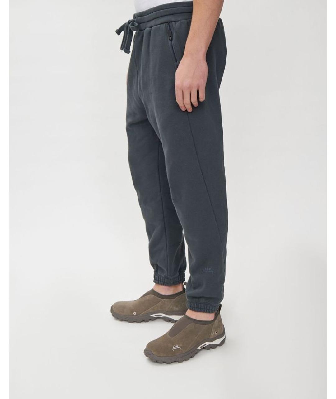 A-COLD-WALL* Серые хлопковые повседневные брюки, фото 4